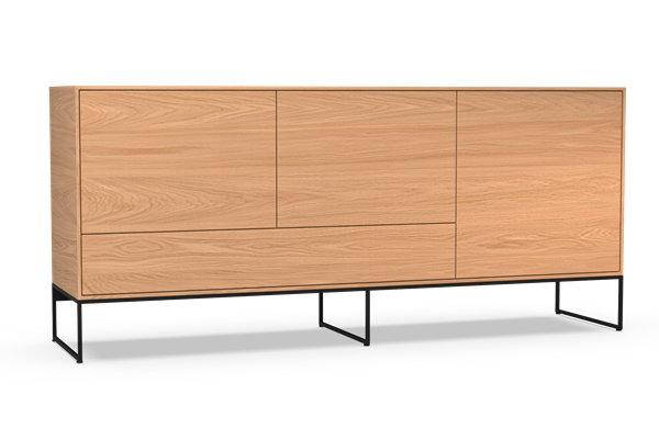 dressoir 3-deurs met sokkel - Theuns